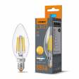 LED лампа VIDEX Filament C37F 6W E14 4100K