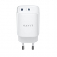 Зарядное устройство для HAVIT UC45 PD45W 2xUSB-C White