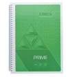 Зошит для нотаток PRIME, А4, 96 арк., клітинка, картонна обкладинка, салатовий