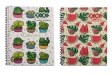Блокнот на пружині збоку CUTE pattern, А-5, 64 арк., кліт., карт. обкладинка, KIDS Line, асорті