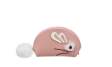 Кейс для монет FUR RABBIT, 12,5x8,5x4,5 см, персиковый (декор: иск.мех)