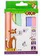 Крейда кольорова квадратна, 12 шт., картонна коробка, KIDS Line