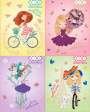 Блокнот на пружині зверху LITTLE PRINCESS, А7, 40 арк., карт.обкл., KIDS Line 