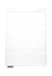 Блок паперу для фліпчартів, 64х90 см, нелінований, 20 арк., офсет 70 г/м2, карт.коробка