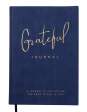 Блокнот діловий GRATEFUL А5, 96л, крапка, обкладинка штучна шкіра, синій