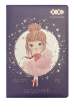 Щоденник шкільний GIRL, В5, 48 арк., тверд. обл., шт.шкіра/поролон, чорний, KIDS Line