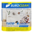 Папір туал.целюлоз.BUROCLEAN EuroStandart, по 4 рул., на гільзі, 2-х сл., білий