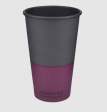  Стакан бумажный, 500мл, "GRAPHITE CUP", BUROCLEAN 50штуп
