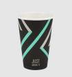  Стакан бумажный, 340мл, "Just Drink", BUROCLEAN 50штуп 