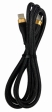  Кабель нейлоновий Type-C for Type-C, 100 W, з передачею данних , чіп E-Marker, чорний, 1 м