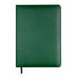 Щоденник недат. PRIME, A5, зелений, штуч.шкіра/поролон, 336 стор