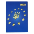 Книга канцелярська UKRAINE, А4, 192 арк., клітинка, офсет, тверда лам. обкладинка, асорті