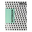 Записна книжка INSOLITO, А5, 96 арк., клітинка, тверда картонна обкладинка, бірюзова