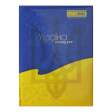 Записная книжка UKRAINE, А5, 80 л., клетка, твердая обложка, гл. ламинация с поролоном, жёлтая