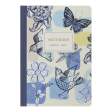 Книга для нотаток NATURE, А5, 32 арк., клітинка, прошита обкладинка, синя