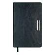 Щоденник недат. SALERNO, A6, зелений, штуч. шкіра, 336 стор