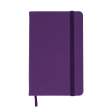 Щоденник недат. TOUCH ME, L2U, A6, фіолетовий, штуч.шкіра, 336 стор