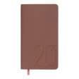 Щотижневик  датов. 2026 кишеньк. MORANDI STYLE , 85*153, мідний, штуч. шкіра
