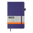  Книга записная ETALON 125*195, 96 л., линия, обкл. искусственная кожа, фиолетовый