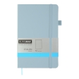 Книга записна ETALON 125*195, 96 арк., крапка, обкл. штучна шкіра, блакитний