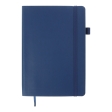 Блокнот діловий BRIEF, L2U, А5, 96 л., нелін., синій, пок.