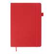 Блокнот діловий BRIEF, L2U, А5, 96 л., клітинка, червоний, пок.