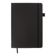 Блокнот діловий BRIEF, L2U, А5, 96 л., лінія, чорний, пок.