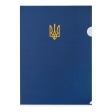 Папка-кутик А4, UKRAINE, темно-синя