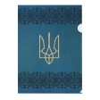 Папка-кутик А4, UKRAINE DECOR, вишиванка синя