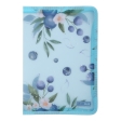 Папка-конверт А4 на блискавці, BLUEBERRY ARABESKI, напівпрозора, морська хвиля