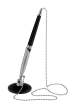 Ручка кулькова на підставці SILVER DeskPen, L2U, 0,7 мм, пласт.корпус, сині чорнила