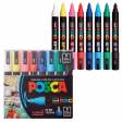 Набір маркерів uni POSCA,1,8-2,5мм, 8 шт