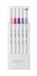 Лайнер uni EMOTT 0.4мм fine line, Floral Color, 5 цветов