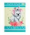 Блокнот LOVE IS, А-6, 64л., кл., тв. обкл., мат. лам.+лак, бірюзовий, KIDS Line