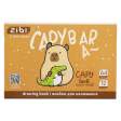  Альбом для рисования CAPYBARA, А4, 12 л., 120 г/м2, на скобе, светло-коричневый, KIDS Line