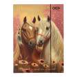 Папка для праці та зошитів HORSES, картонна, на гумці А4 (225x316мм), KIDS Line