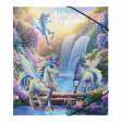 Папка для зошитів UNICORN, картонна, на гумці В5 (200х230мм), KIDS Line