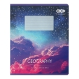 Зошит учнівський шкільний CLOUDS, 36арк., клітинка, географія, KIDS LINE