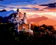 Картина за номерами "Замок у горах", 40*50, ART Line"