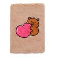 Блокнот плюшевый CAPYBARA 9, А5, 80 л., клетка, ассорти, KIDS Line