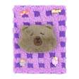 Блокнот плюшевий CAPYBARA 18, А5, 80 арк., клітинка, асорті, KIDS Line