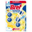 Туалетний блок BREF 2 * 50г Сила актив Лимон Дуопак