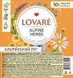 Чай трав'яний 1.5г*50, пакет "Alpine herbs", LOVARE
