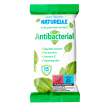 Серветки вологі, Аntibacterial, з екстрактом листя подорожника, 15шт., NATURELLE