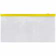 Папка-конверт, DL, застібка zip-lock жовта