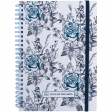 Блокнот на спіралі карт. обк., А5,80 арк,кл.,OS,Blue garden