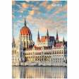 Книга записная A4- 203*273 мм, 96арк., кл., City, Budapest
