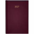Ежедневник 2027 Classic City, 145*210, з/т сливовый