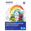 Картон кольор. двостор. (10арк/10кол), А4 Kite Classic