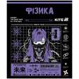 Зошит предметн. 48 арк., кл., софт тач+УФ, Cyber, фізика